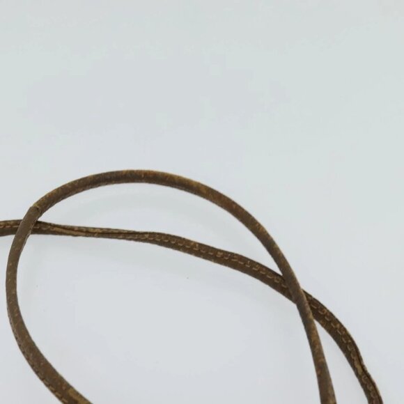 GUCCI GG Supreme Web Sherry Line Bag PVC Beige Gold 156 02 066 Auth ki5606 - Picture 9 of 16